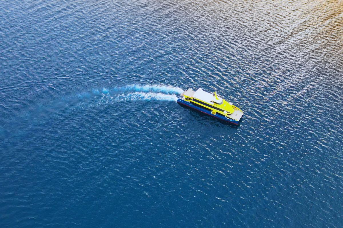 Ferry from Port Blair to Havelock Island